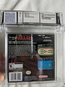 Sellado Legend of Zelda Classic NES Series Gameboy Advance WATA 8.5 A++