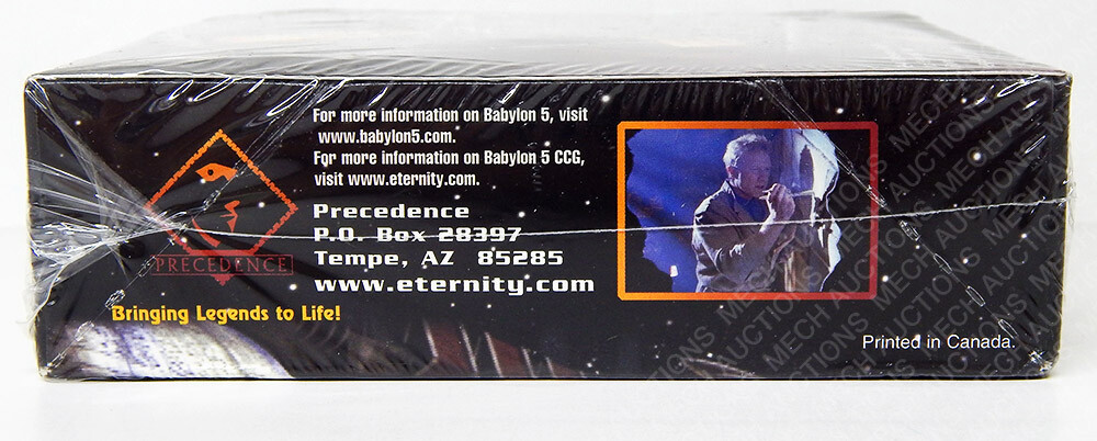 Boîte booster Babylon 5 TCG The Great War scellée en usine par Precedence
