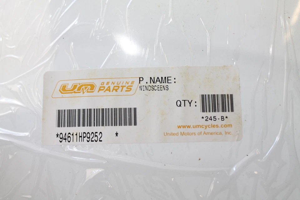 Fabricante de equipo original Hyosung GT125 GT250R GT650R parabrisas transparente parabrisas Foto 3 de 3