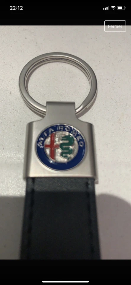porte clé alfa romeo - Photo 2/2