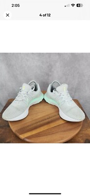 Nike React Infinity Run FlyKnit 3 Running Shoes Womens 8.5 Gray Sneakers Trainer