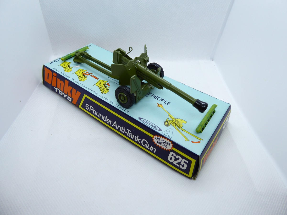 A 6 Pounder Anti-tank Gun From Dinky Toys - Canada