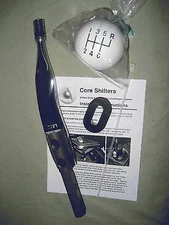 Chrome Stick & Knob for 2009-2023 Dodge Challenger : 6 speed stock shifter