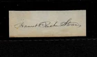 Harriet Beecher Stowe Autograph Reprint On Original Period 1860s Paper