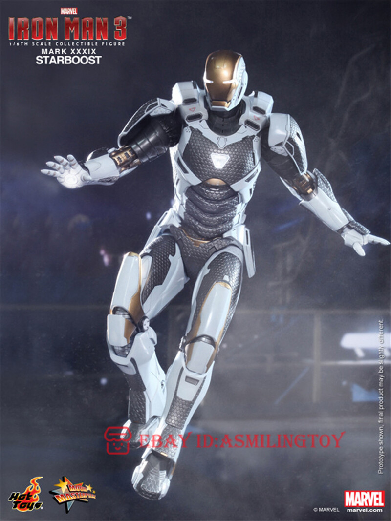 1/6 Hot Toys MMS214 Iron Man 3 Starboost Mark 39 Collectible 1/6 Hot Toys MMS214 Iron Man 3 Starboost Mark 39 Collectible