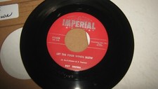 45 RPM RHYTHM BLUES DOO WOP RECORD LET THE FOUR WINDS BLOW ROY BROWN IMPERIAL