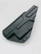 Fits a Glock 20 21 w/ TLR6 Light - Black Carbon Fiber Kydex IWB Holster USA Made