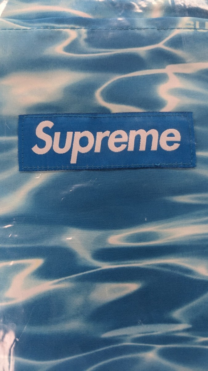 Supreme 17Ss Ripple Packable Tote Tote Bag Nylon Blue