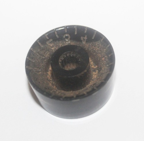 1990's Gibson Black Barrel Knob Speed Knob 1980's - Picture 2 of 3