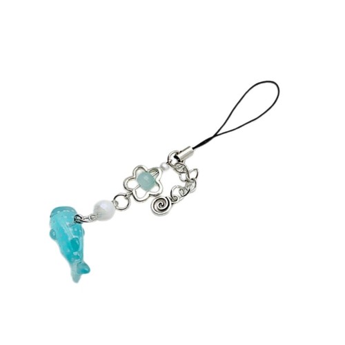 Sweet Small Fish Bead Pendants Phone Charm Straps Lanyard Purse Accessories - 第 14/14 張圖片