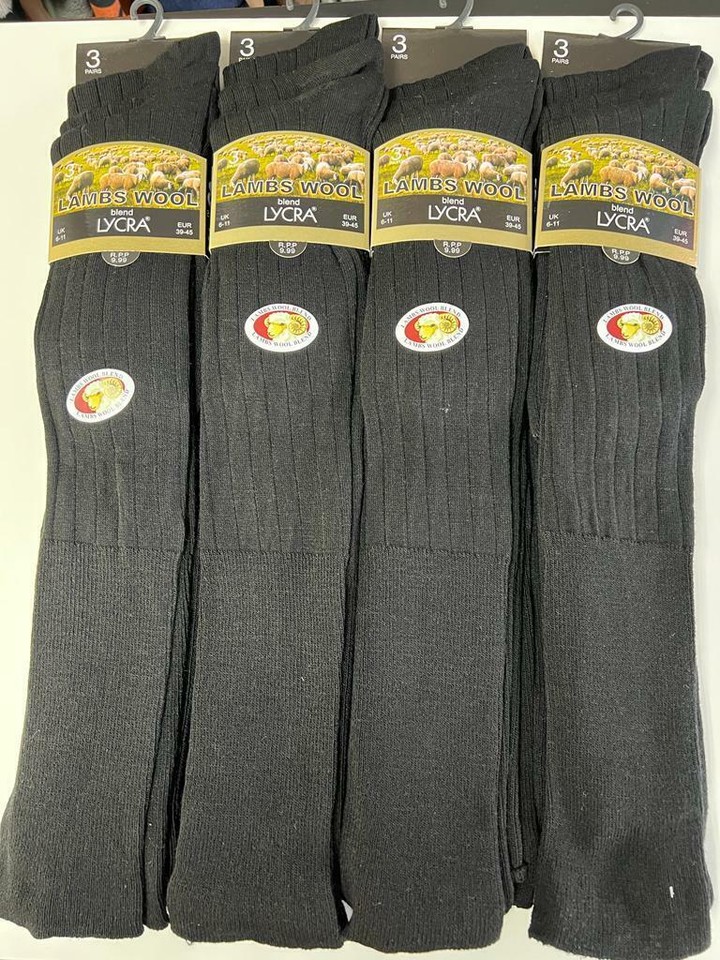 3 6 9 12 Pairs MEN LADIES NON-ELASTICATED GENTLE GRIP SOCKS BOYS GIRLS DIABETIC - Foto 4