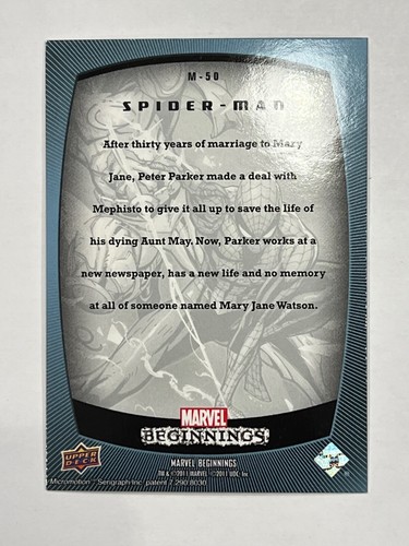 2011 Marvel Beginnings Series 1 Micromotion Prime #M-50 Spider-Man NM/M๐๐๐* - Picture 2 of 2