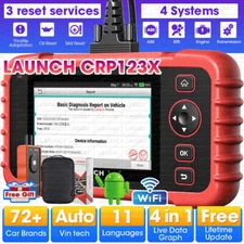 LAUNCH CRP123X OBD2 Scanner ABS SRS Code Reader Car Diagnostic Tool W/EL-50448