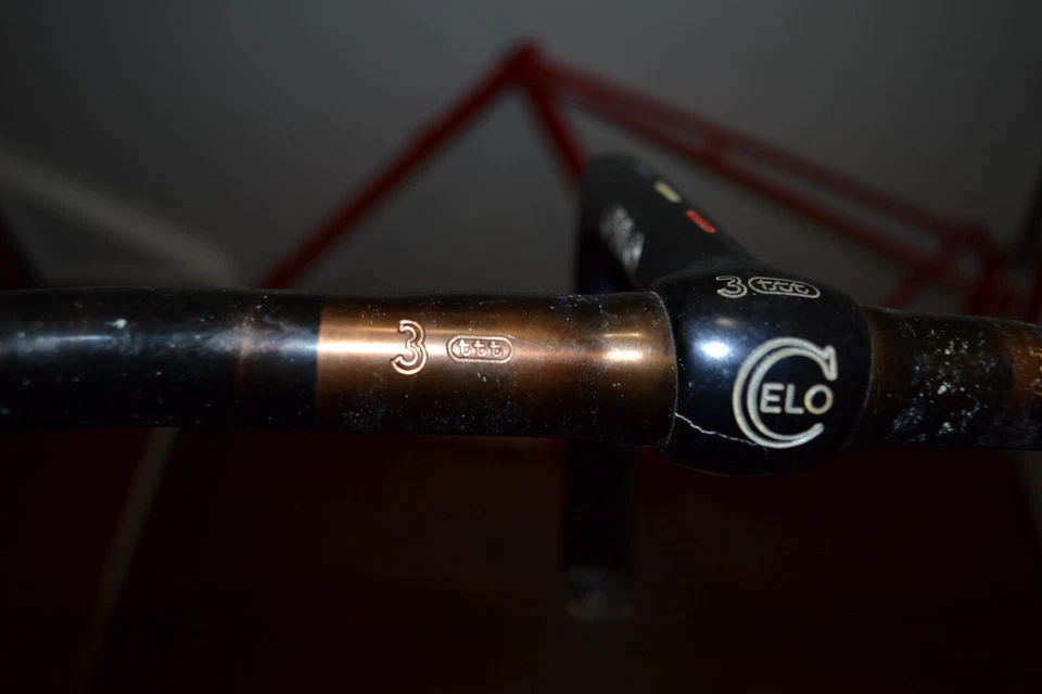 Cuadro, horquilla, barras y potencia vintage Celo Europa (Colnago) Foto 4 de 4