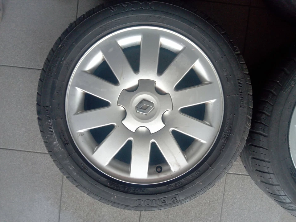 Renault Laguna II Original Alu-Felgen LK 5x108 Reifen 205/55 R16 /Aktion: -10% - Bild 2 von 3