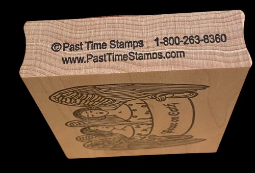 Peace On Earth Angel Stamp By Past Time Stamps Mounted Stamp - Picture 6 of 9