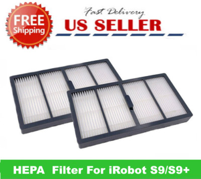 2 Pack For iRobot Roomba S9 S9+ S9 Plus Vacuum Cleaner Replacement HEPA Filters