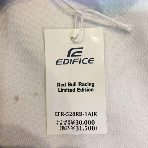 CASIO EDIFICE EFR-528RB-1AJR Red Bull Racing Limited Edition Analog Men's Watch - Picture 5 of 5