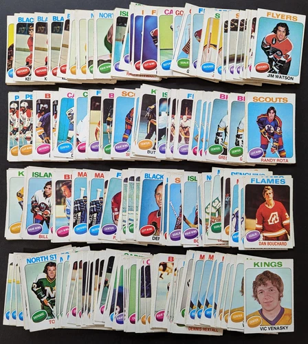 1975-76 Topps  Hockey  Commons  U-Pick   Mid  High grade.  Buy 5 Free Shipping