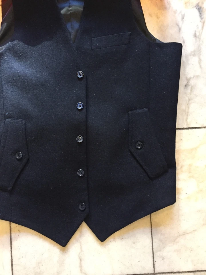 Nuevo con etiquetas Vestido Informal Steven Land Multicolor Hombre Chaleco 100% Lana Talla 40 Foto 2 de 4