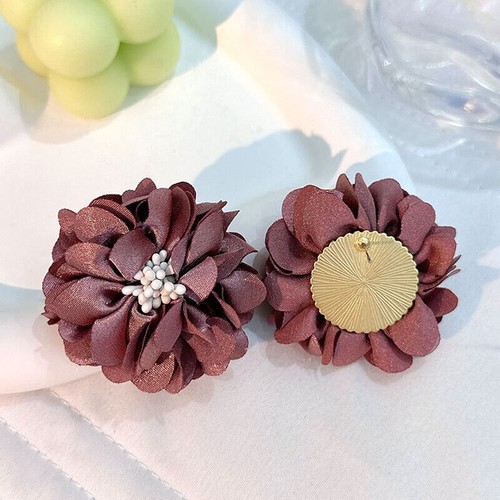 Fabric Drop Earrings Vintage Fashion Tassel Bohemian Statement Handmade Jewelry - Picture 119 of 225