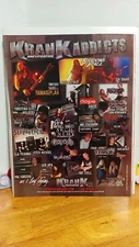KRANK GUITAR AMPS ARTIST ENDORSE GUITAR PRINT AD 11 X 8.5   107
