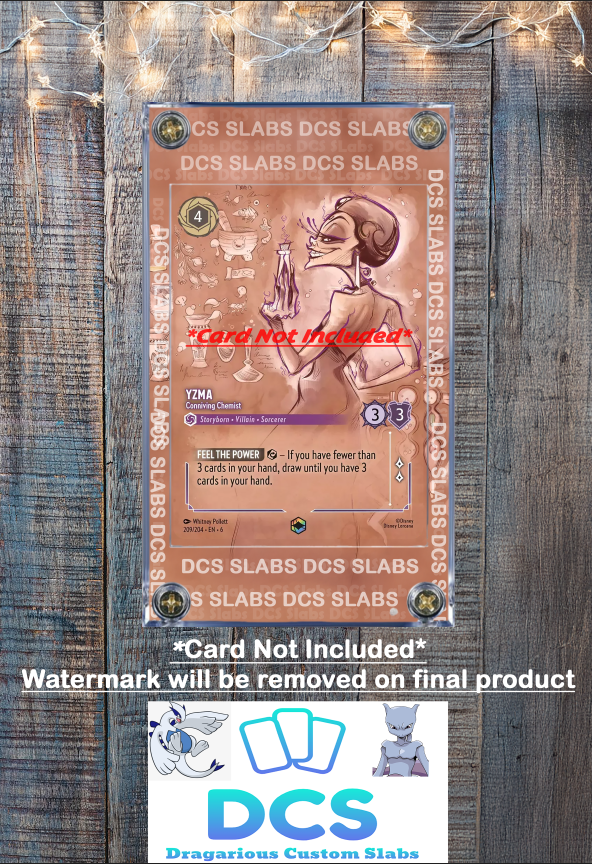 Lorcana Yzma Conniving Chemist 209/204 Enchanted Chapter 6 Custom