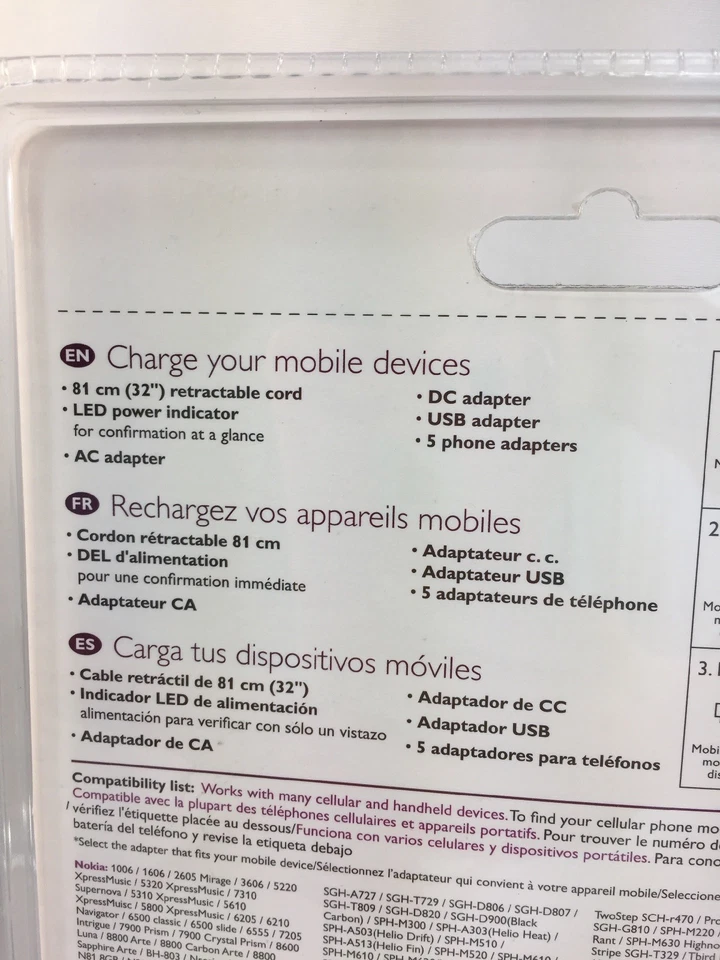 Philips Kit Cargador Multiusos Coche Pared Usb SJA2184H Foto 4 de 4