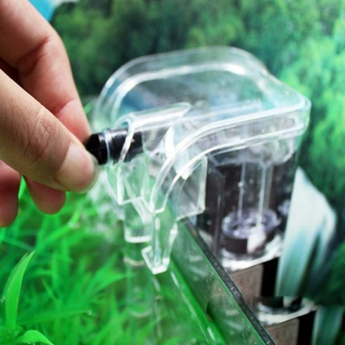 Aquarium Mini Waterfall External Oxygen Pump Water Filter Fish Tank Filtration - Picture 8 of 8
