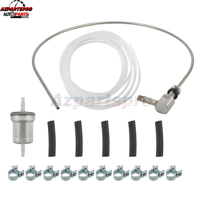 Inline Fuel Filter Hose Pipe Line Clamps For Webasto Eberspacher Diesel Heater