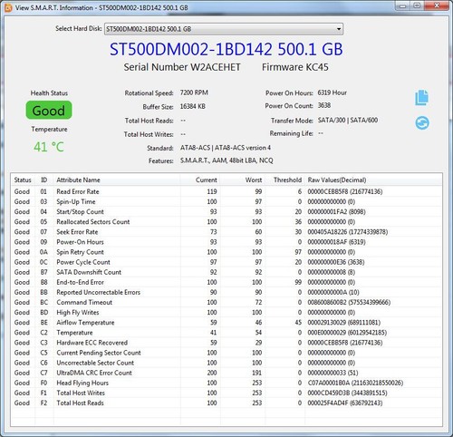RETRO Seagate Barracuda 500GB SATA 3.5-inch Internal HDD 7200 RPM - Picture 5 of 6