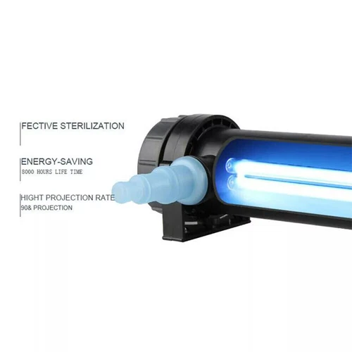 18W Aquarium Pond Fish Tank Sterilizer UV Lamp Light Clarifier/ Filter Pump New - Picture 8 of 14