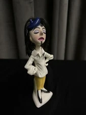 Vintage KREISS Beatnik Ceramic Figure 1950's  1960's Free Shipping