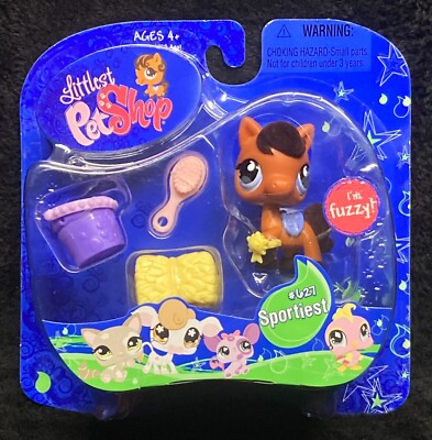 LPS ~ Collectible Pets: Sportiest Pets ~ Horse #627 ~ RARE ~ NIB