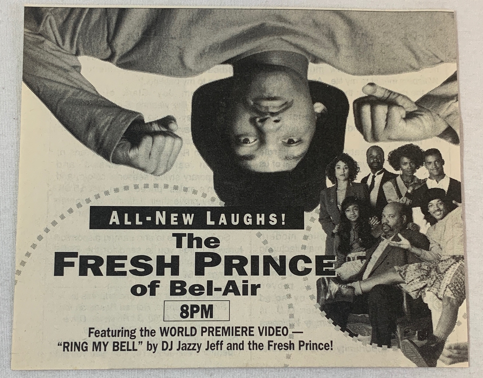 1991 NBC Fresh Prince of Bel-Air promo all-new comedy