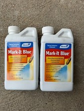 Monterey Mark-It Blue Spray Solution Colorant Chemical Marker Dye - 2 PACK   