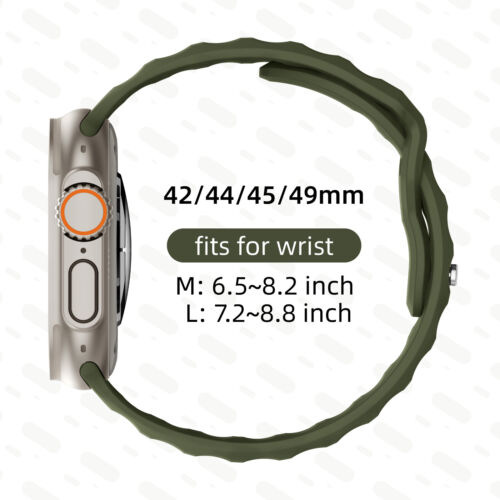 For iWatch Apple Watch Ultra Series 9 8 7 6 5 SE Band 49mm 45mm 44mm 42mm Strap - Picture 27 of 65