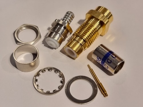 ITT Sealectro RF Coaxial 75Ω Type P43/2G Connector 817808 BFG 051-127-9579-A90 - Afbeelding 2 van 6