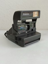 Vintage POLAROID One Step Close Up Instant Camera with Strap Untested Preowned