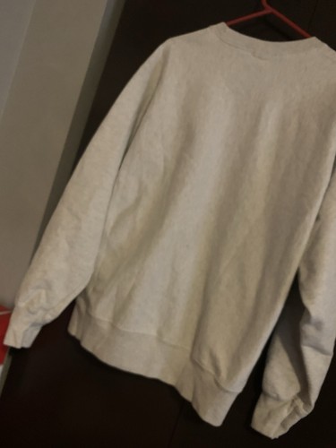 Champion Sweater Mens XL Grey Blank Reverse Weave Warmup VTG Made In Mexico 90s - Picture 10 of 10