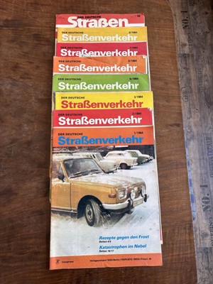 Der Deutsche Straßenverkehr 1-5, 7, 9, 10 1984 MZ