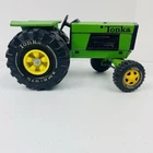 Vintage Tonka XMB 975 Tonka Green Farm Tractor Pressed Steel Plastic