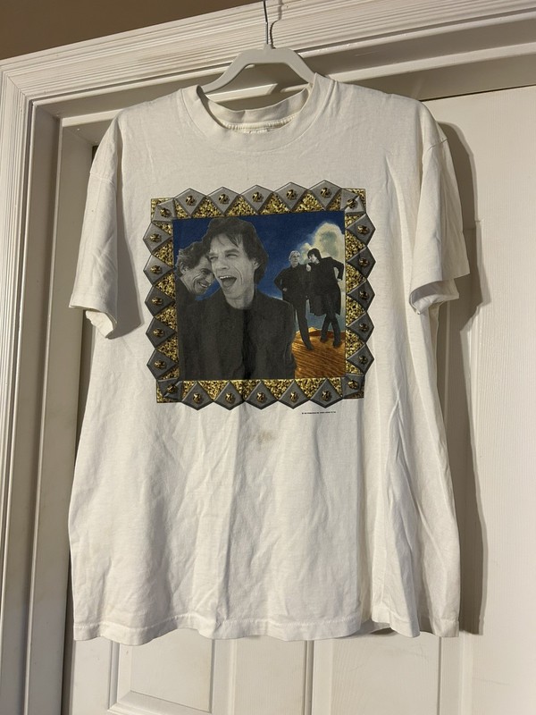 Vintage 1997 Rolling Stones Bridges To Babylon Tour Shirt Size: Extra Large