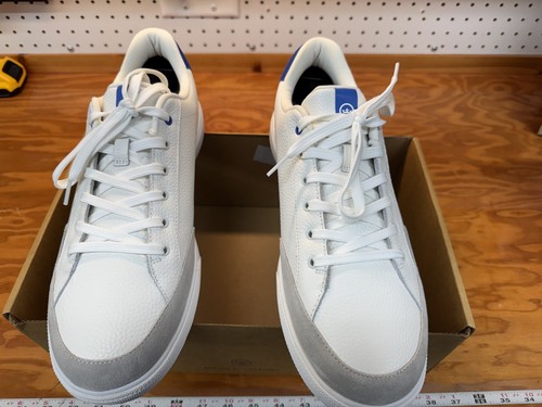 Peter Millar Men's Size 12 Drift Leather Hybrid Course Golf Shoes MSRP $198 New