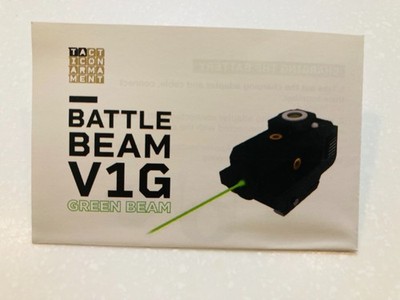 Tacticon Battle Beam V1G Green Laser