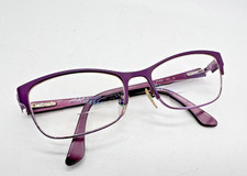 Safilo Eyeglasses Frames Purple w/rhinstones SA 6047 Made In Italy