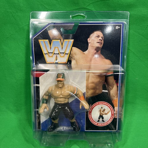 New WWE Mattel Retro Series 1 John Cena Wrestling ...