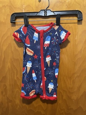 Little Sleepies Stars, Stripes & Sweets Bodysuit