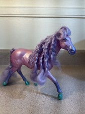 Rare VTG 1987 Kenner Fashion Star Fillies Collectible Purple Toy Horse  Joelle 