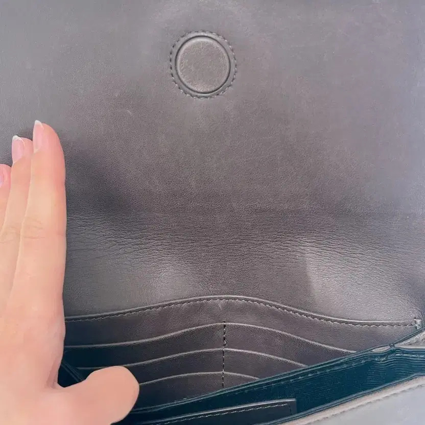 Genuine Calf Leather Leopard Pattern Handbag - Li… - image 2